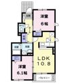 バロン・四辻の間取り画像