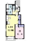 バロン・北の間取り画像