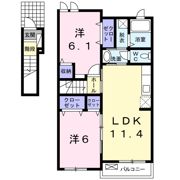アルディエンテ浜垣の間取り画像