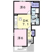 プリムロ－ズの間取り画像