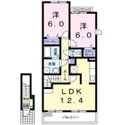 アフェット Ⅰの間取り画像