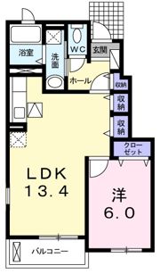 ジュネス ヴィラの間取り画像