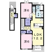 ラルジュメゾンAの間取り画像