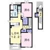 ラルジュメゾンAの間取り画像