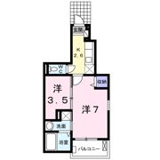 ベルクレストの間取り画像