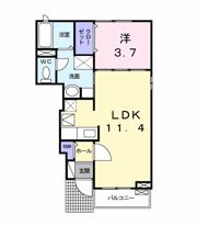 チェリーブラッサムの間取り画像