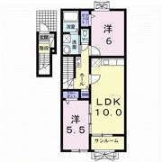 アッシュ 2の間取り画像