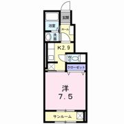 アッシュ 7の間取り画像