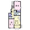 アッシュ6 Aの間取り画像