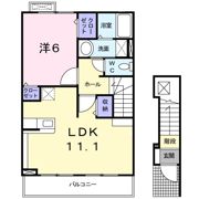 プラシード アロッジオの間取り画像