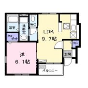 プリムローズやなせの間取り画像