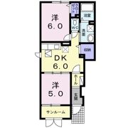 プラシード・ウエダⅡの間取り画像