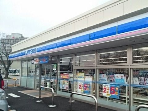 近くのローソン富山日赤病院前店まで350m（徒歩5分）