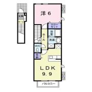 クレメント Aの間取り画像