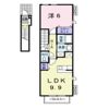 クレメント Aの間取り画像