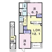 コーポ勢多Ⅴ番館の間取り画像