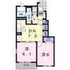 カーサ・春山Aの間取り画像
