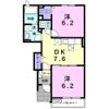 ブルー コスモの間取り画像