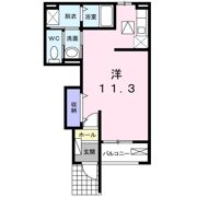Aバースの間取り画像