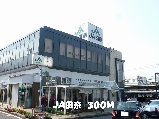 近くのJA田奈まで300m（徒歩4分）
