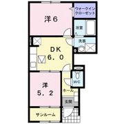 アンジュ・Mの間取り画像