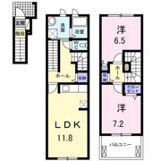 フェリーチェ Ⅱの間取り画像