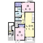 ラピスラズリの間取り画像
