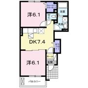アンジュールの間取り画像