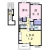 グレイスヒルBの間取り画像