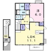 セレナーデA棟の間取り画像