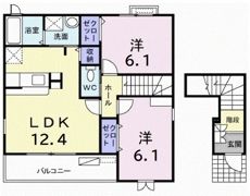 エスペランサⅠの間取り画像