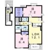 メルシーⅡの間取り画像