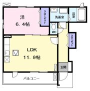 SUNCREAの間取り画像