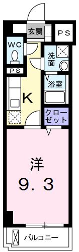 ア・ラ・モード アビタシオンの間取り画像