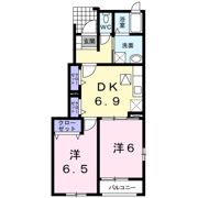 SUNRISE四十田Aの間取り画像