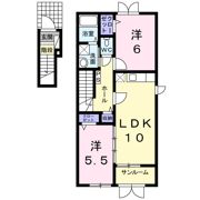 プリムローズT．Tの間取り画像
