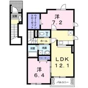 T．K アルカンシェルの間取り画像