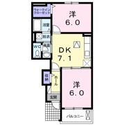 アルバフラン Cの間取り画像