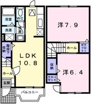 アプリコットの間取り画像