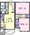 アプリコットの間取り画像