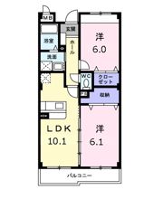コンフォルト・ハイムの間取り画像