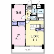 スカイシャトレ空港南の間取り画像
