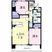 スカイシャトレ空港南の間取り画像
