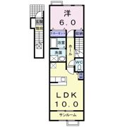 セント ウエストの間取り画像