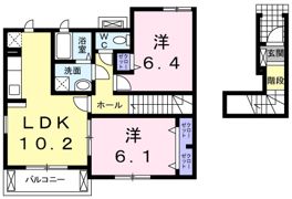 メイフラワーの間取り画像