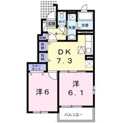エレガンテ H・Mの間取り画像