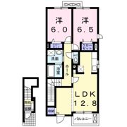 アンシャンテⅠの間取り画像