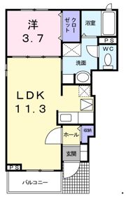 ファインモートの間取り画像