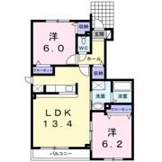 サニーガーデン Ⅰの間取り画像