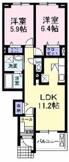 レジデンス 丸一の間取り画像